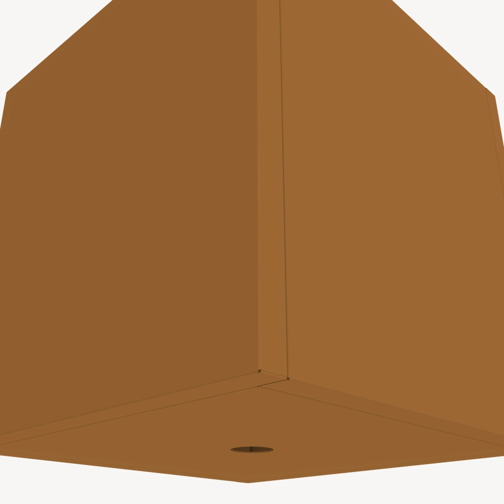 Fioriera Vaargel in Acciaio Portafiori 60x60x60 cm - Marrone casa.pro