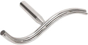 Supporto per attrezzi a forma S - Design - Sostegno per attrezzi a tornio - Acciaio stampato - Lunghezza 30 cm - Altezza 7,5 cm - Adatto per macchine per tornio da 25 mm - Supporto per attrezzi per tornio