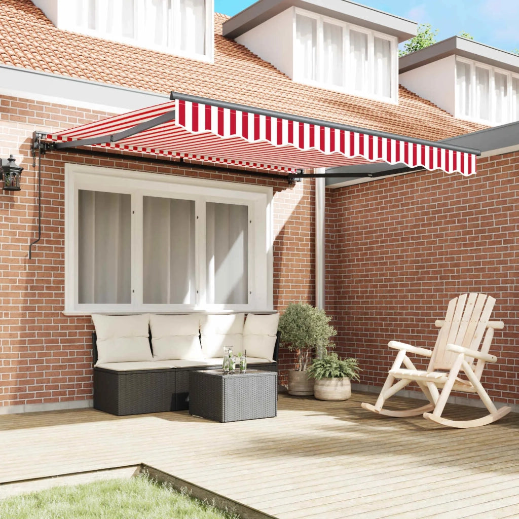 Struttura della tenda Rosso e Bianco 350 x 250 cm 3330284