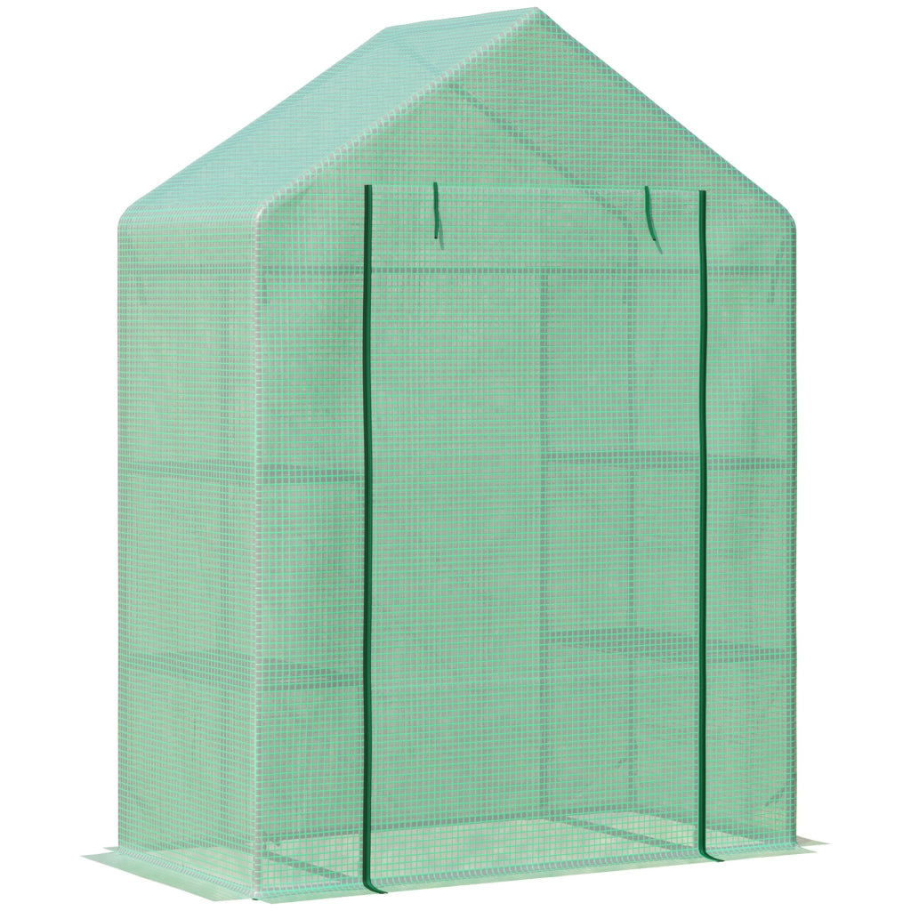 Serra da Giardino con 6 Ripiani ¨C Xylo ¨C Verde 141x72x191 cm