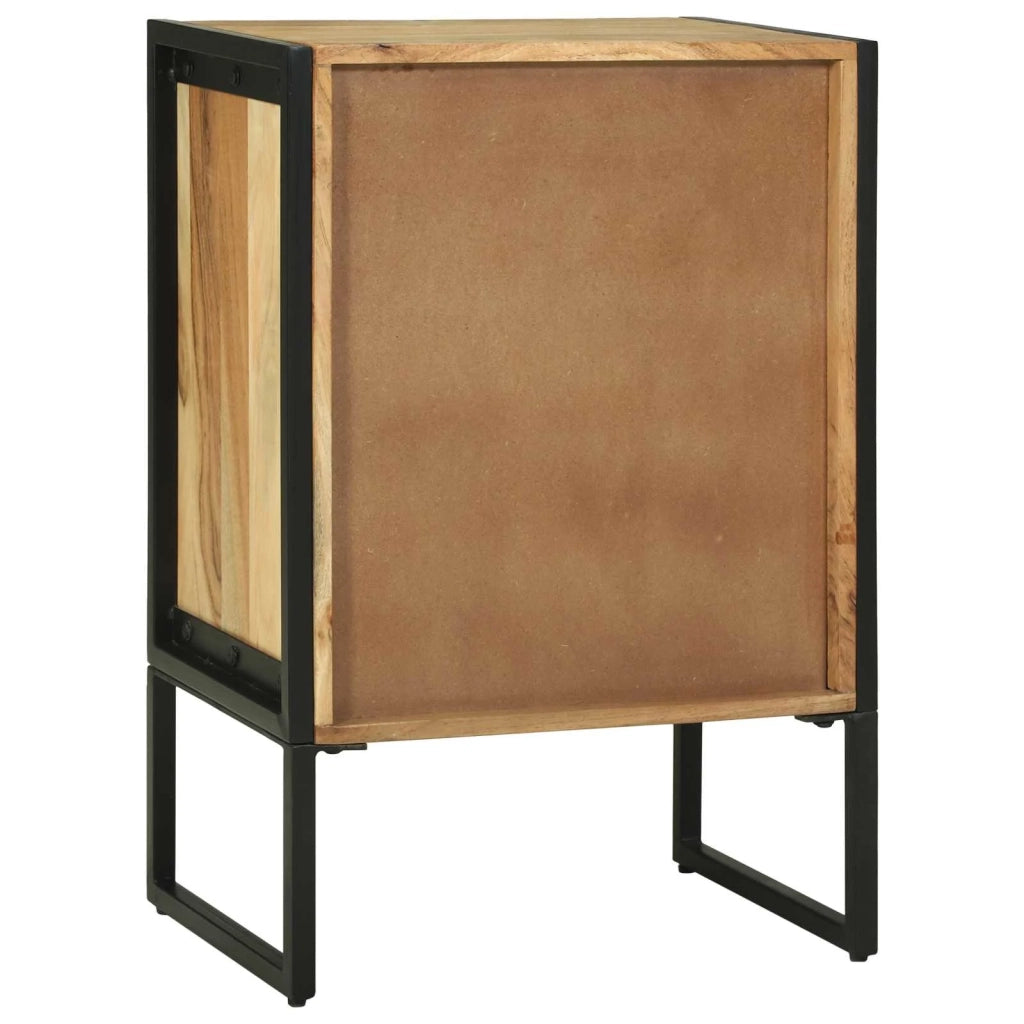 Credenza 50 x 35 x 75 cm Legno massello di acacia 374110