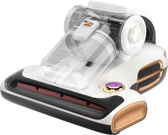 Aspiratore a Doppio Cuscino Anti-Mosche per Letto, 13KPa Potenza di Aspirazione, 55°C Aria Calda, Luce UV, 99,9% Elimina Mosche, 0,5L Bacinella di Aspirazione