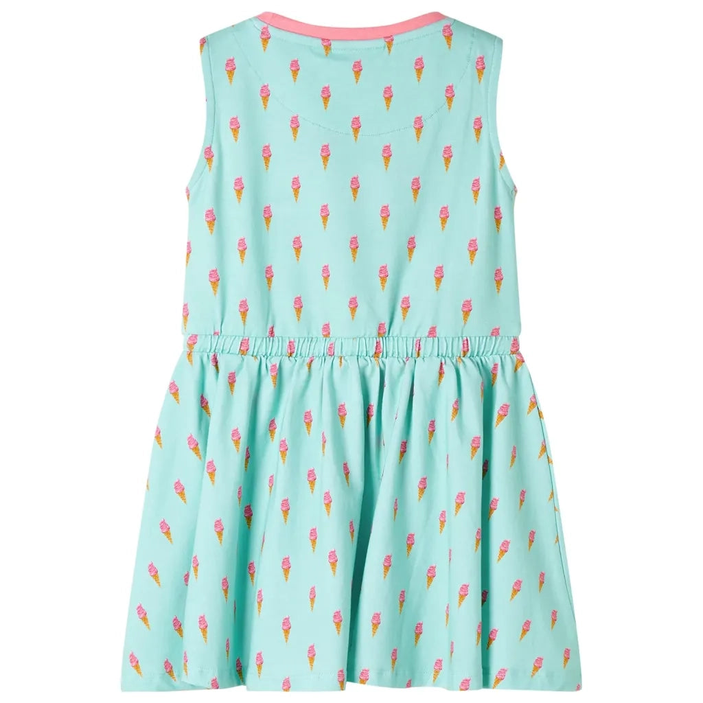 Abito da Bambina con Coulisse Menta Chiaro 140 CFW5950568