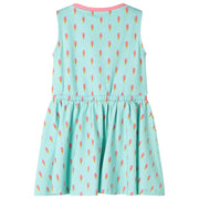 Abito da Bambina con Coulisse Menta Chiaro 140 CFW5950568