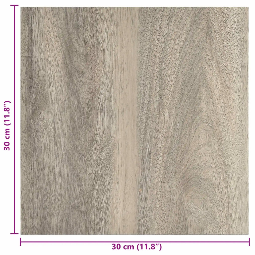 Plance per Pavimentazione Autoadesiva 30,5 x 30,5 cm 20 pcs PVC