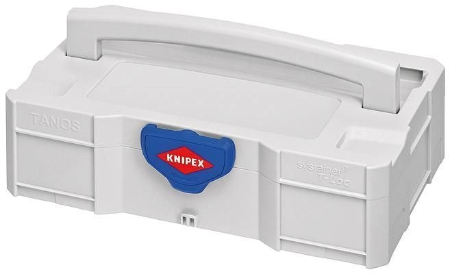 Knipex 97 90 00 LE TANOS Mini-Systainer Cassetta Porta Attrezzi Vuota Chiusura T-Loc colore Grigio