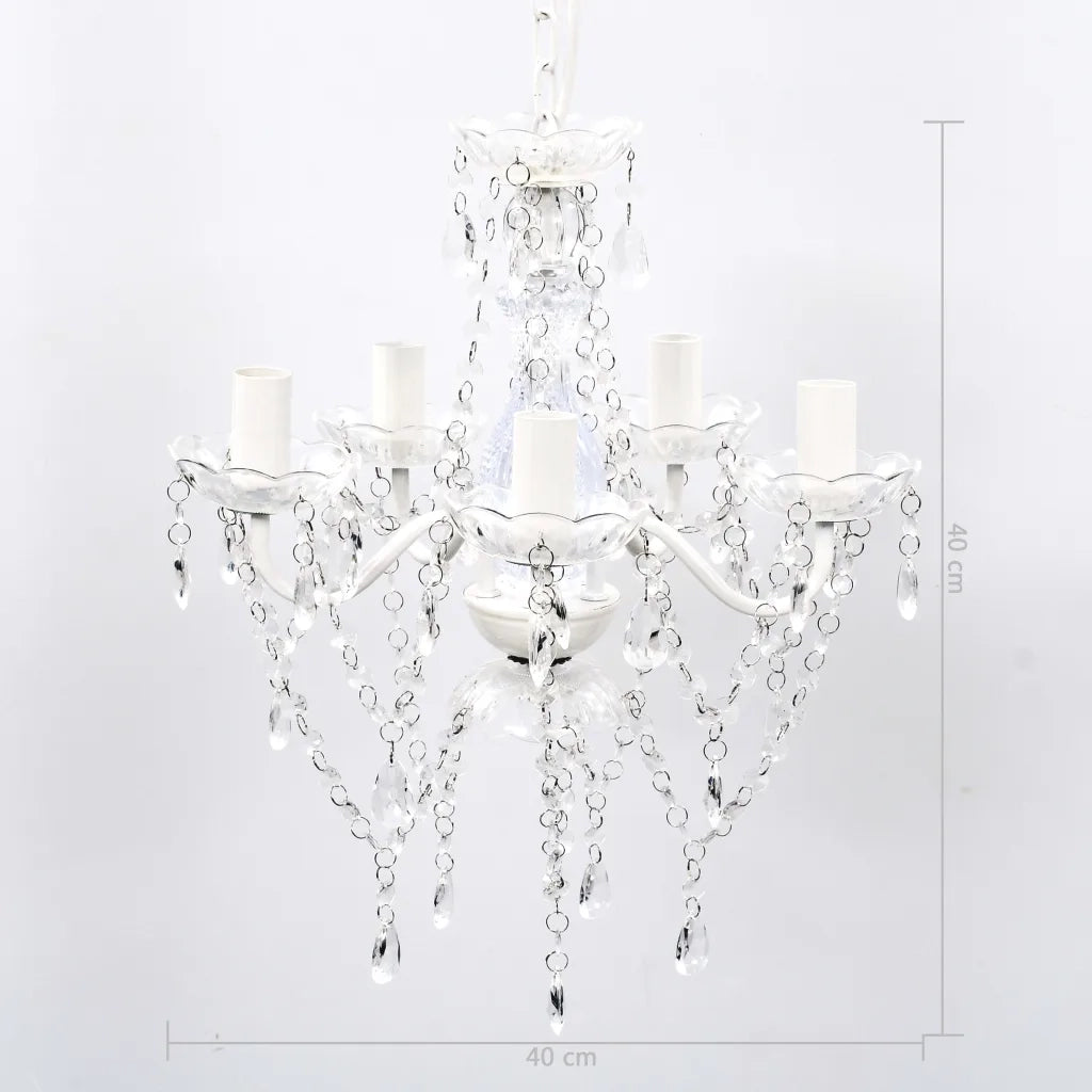 Lampadario con 5 Lampadine Trasparente CFW4332387