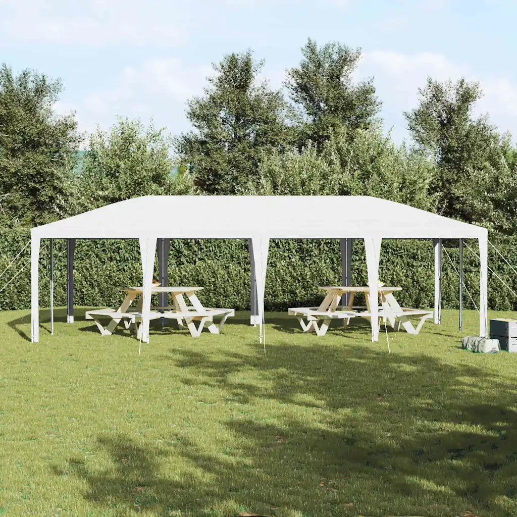 Tenda Party-Tenda da festa Bianco 800 x 400 x 266 cm Polietilene e Acciaio