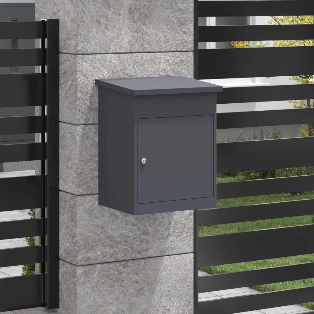 Cassetta per pacchi Antracite 47.5 x 38 x 59 cm Acciaio CFW2327378