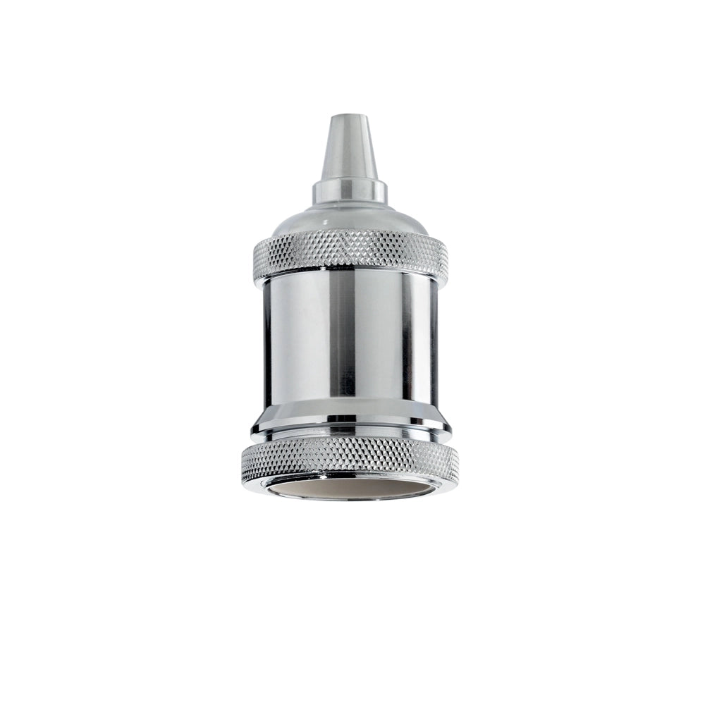 Portalampada Metallo Cromo 1 Luce E27