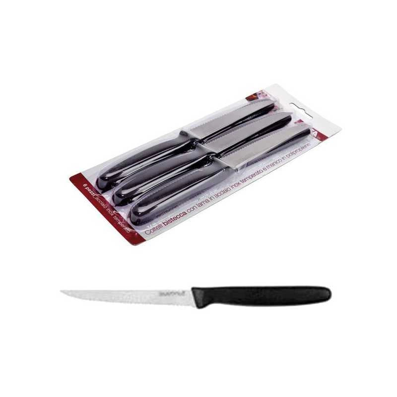 Coltello Bistecca Lama Dentata cm 11,0 pz.6 Ilsa