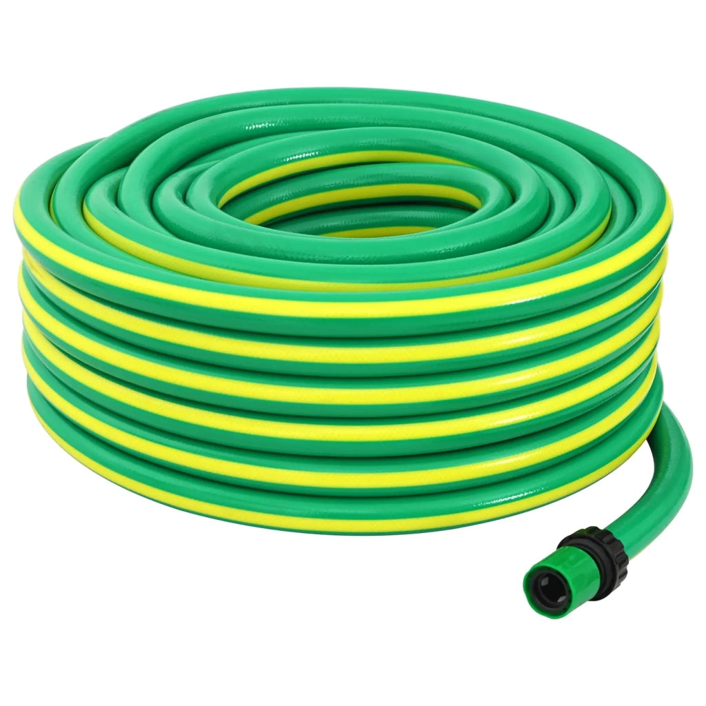 Tubo da Giardino 5-Ply Verde e Giallo 3 / 4'' 30 m PVC