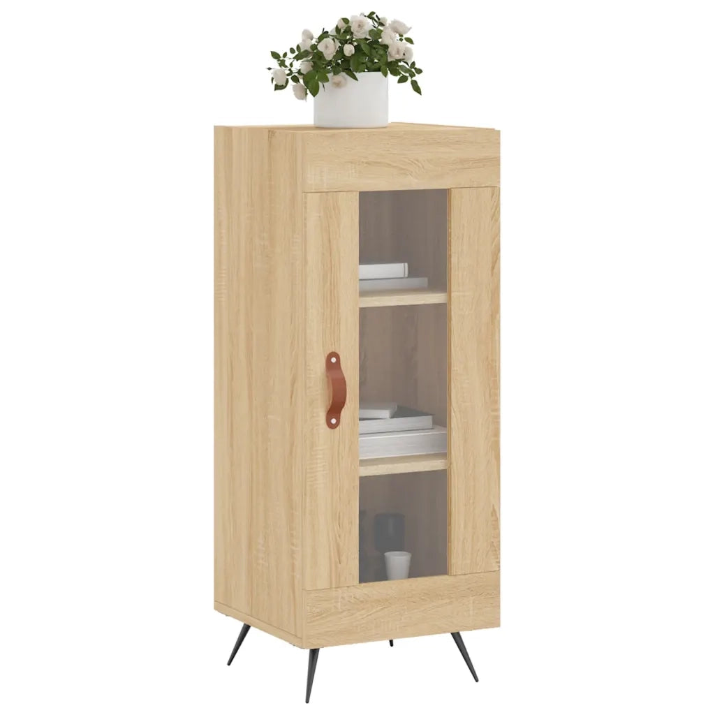 Credenza Rovere Sonoma 34,5x34x90 cm in Legno Multistratocod mxl 80400