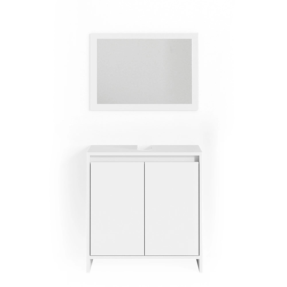 Vicco Set mobili bagno Bianco 2 parti