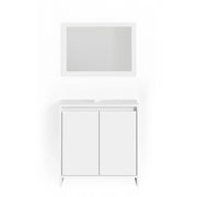 Vicco Set mobili bagno Bianco 2 parti