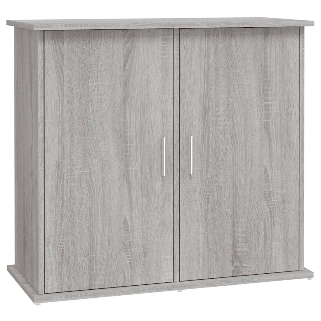 Supporto Acquario 81x36x73cm in Legno Multistrato Grigio Sonoma CFW1024734