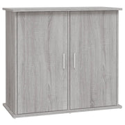 Supporto Acquario 81x36x73cm in Legno Multistrato Grigio Sonoma CFW1024734