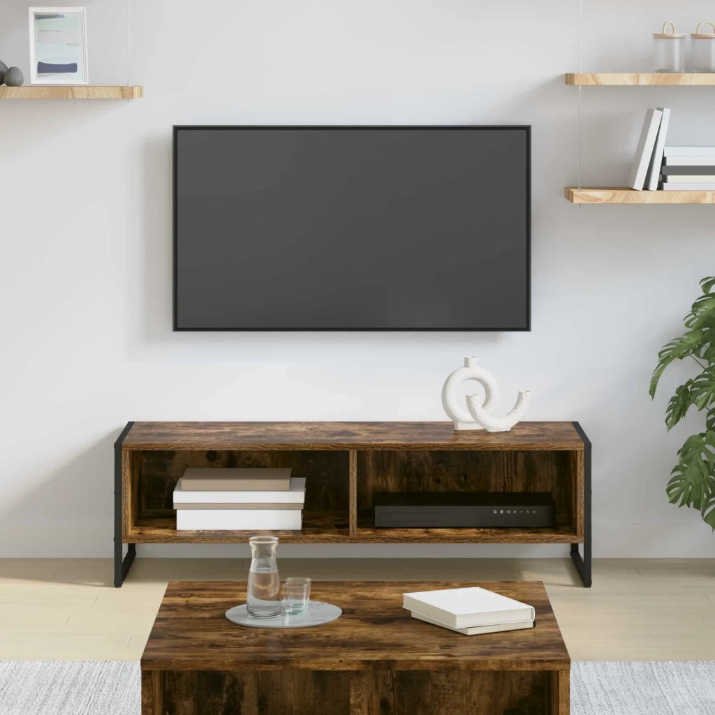Mobile TV-Credenza per TV-Console TV Quercia Fumosa 100 x 36.5 x 30.5 cm Legno multistrato