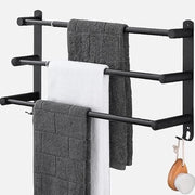 Supporto per Asciugamano Riscattabile 43-78 cm | Senza Fori | Per Bagno e Cucina | Mobili per Bagno
