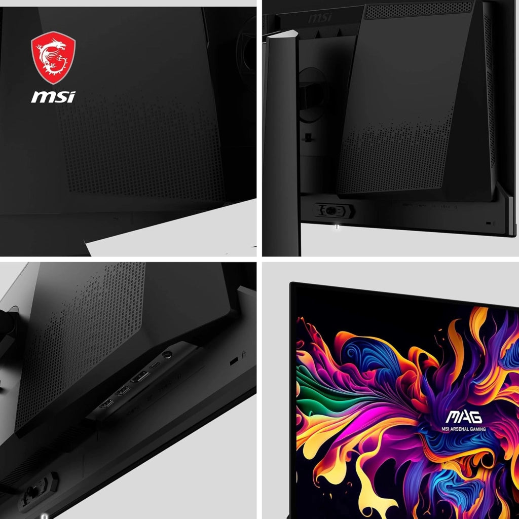 MAG 271QPX QD-OLED Monitor Gaming 26,5" WQHD - Pannello Quantum Dot OLED (2560 x 1440), 360Hz/0.03ms, 99,1% DCI-P3, ΔE≤2, DisplayHDR True Black 400 - DP 1.4a, HDMI 2.1, USB Type-C