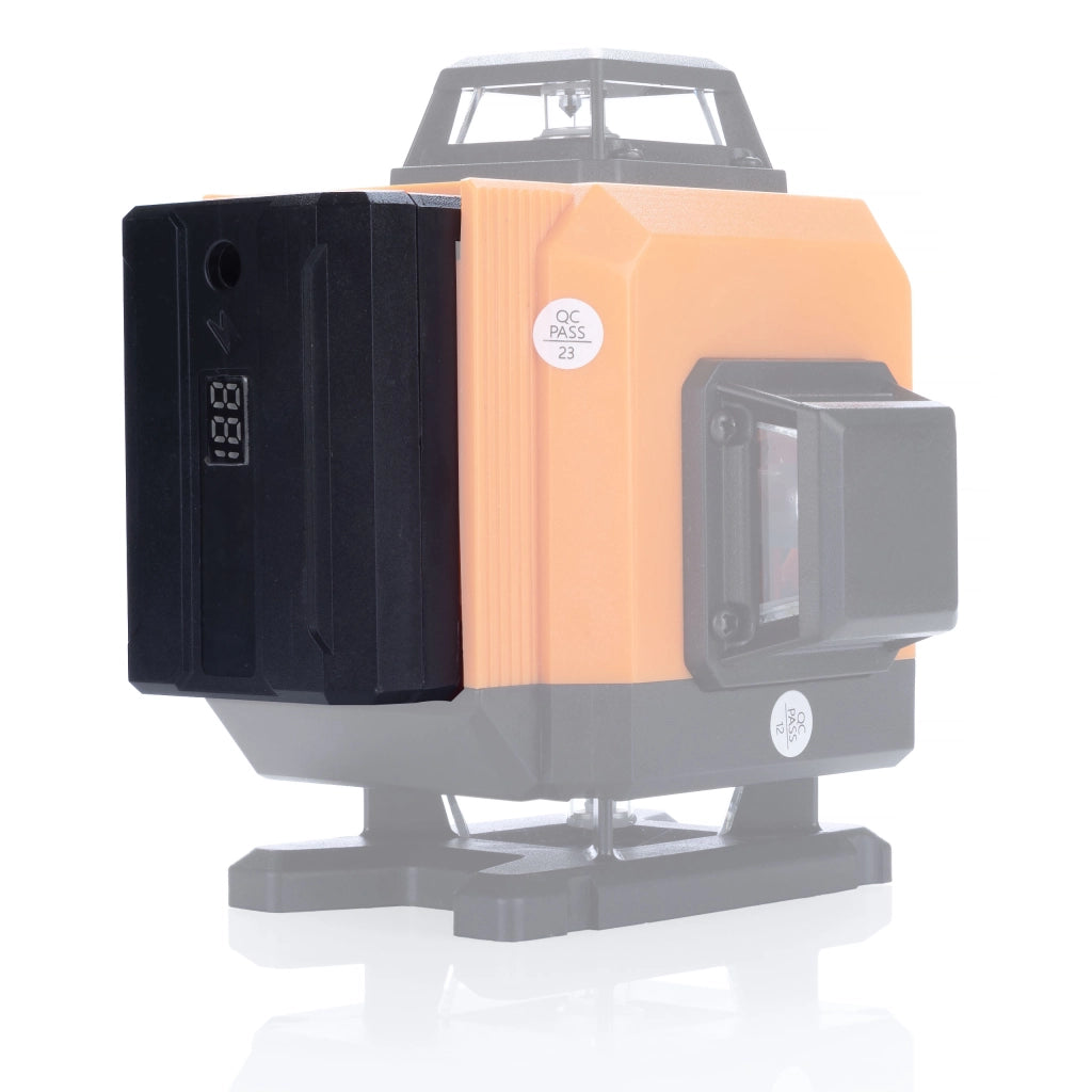Batteria con Display 3500 mAh per Livella Laser Rosfix – Alta Capacità, Sicurezza | 3.7V, 4.2V, 5V