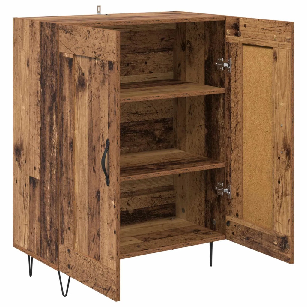 Credenza | Madia | Buffet da pranzo | Armadio da pranzo Legno vecchio 69,5 x 34 x 90 cm
