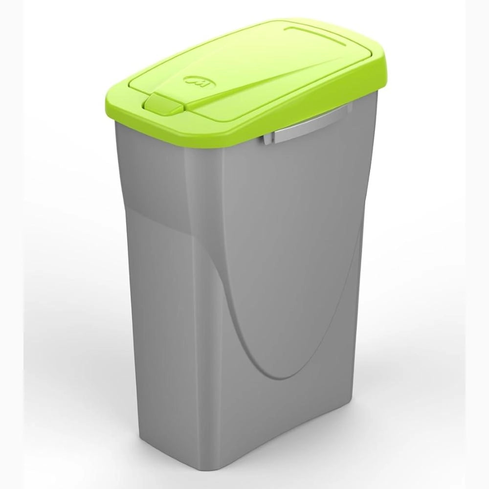 PATTUMIERA per RACCOLTA DIFFERENZIATA Colore VERDE 15 Litri ECOBIN 22x31x42 cm