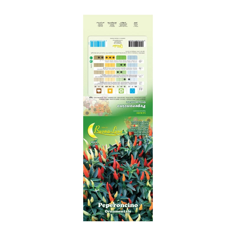 SEMI GARDEN PEPERONCINO ORNAMENTALE- 10,0 pz