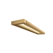 Applique Moderna Slim Metallo Oro Led 18W Dimmerabile Ip20