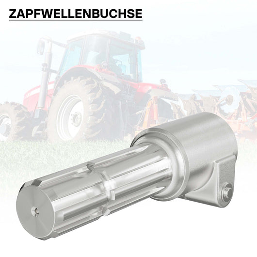 Boccola albero cardanico 165mm Attacco albero scanalato 1 3/8" 21 denti Albero uscita 8-32x38x6