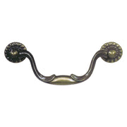 MANIGLIA PER MOBILI 'ALBA' mm 96- 10 pezzi