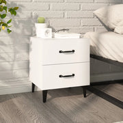 Comodino Bianco 40x35x47,5 cm 811988
