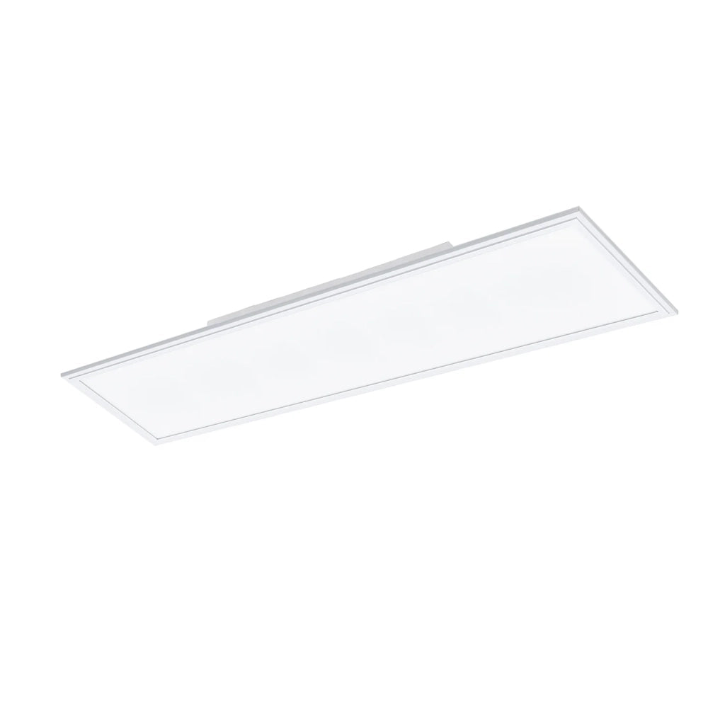 Plafoniera Moderna Salobrena-A Alluminio Bianco Luce Led Integrato 31,5W
