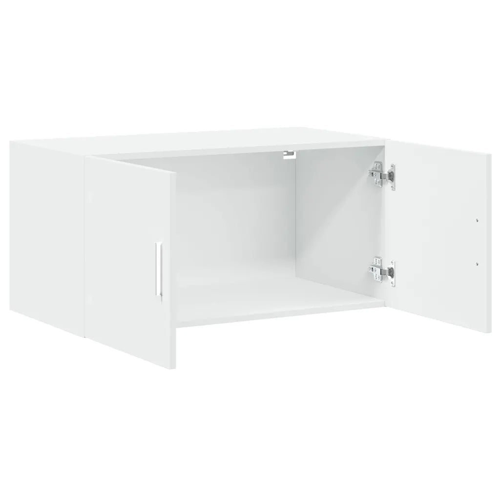 vidaXL Mobile a Parete Bianco 80x42,5x40 cm in Legno Multistrato