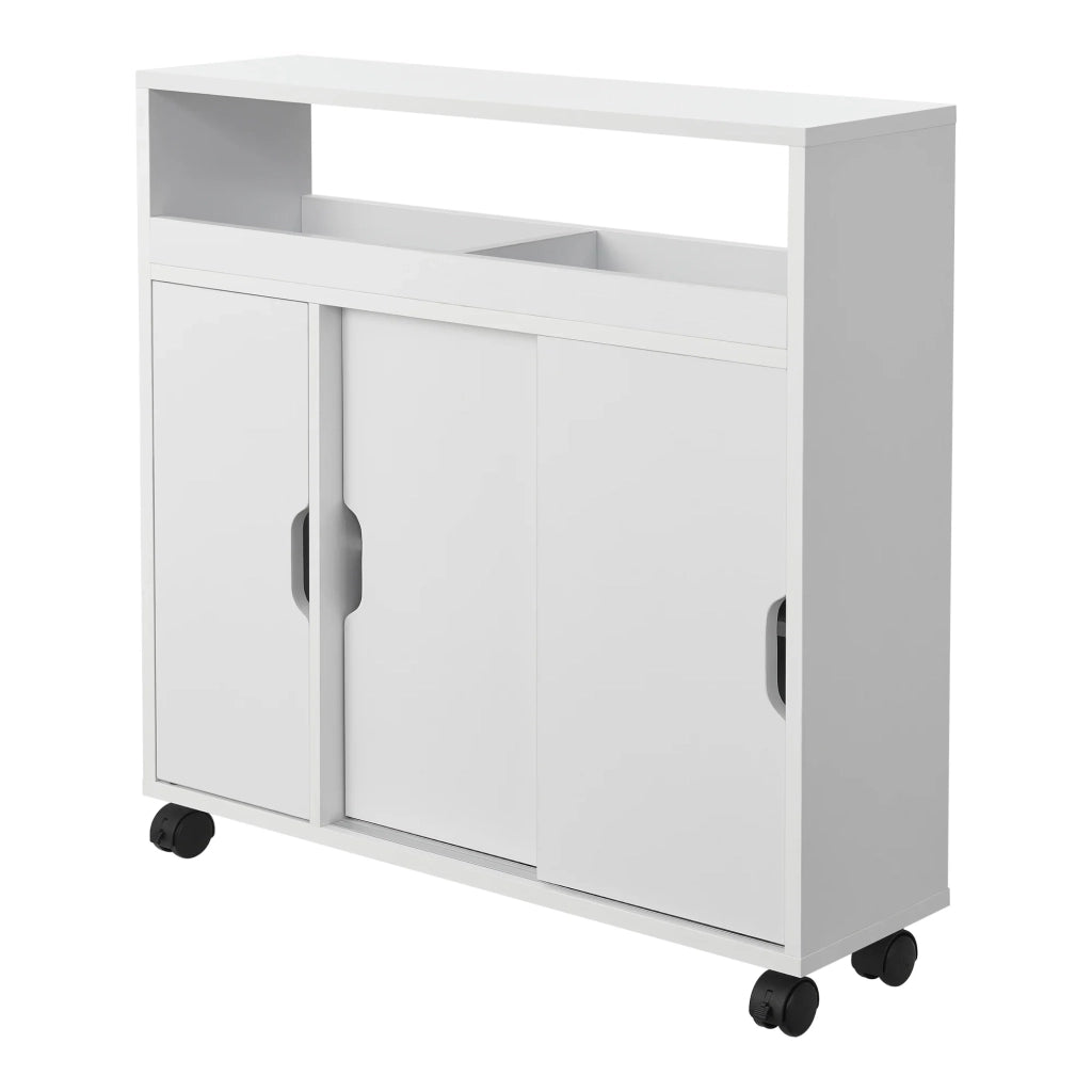 Mobile bagno bianco con ante scorrevoli 03_0007667