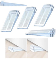 Stopperi Antislip per Porte 4 Stuks - Schokbestendig - Ruisonderdrukking - Duurzaam - Zelfklevend - Diametro 4,2 cm - Portaferro di Sicurezza