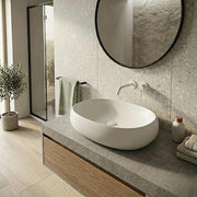 Lavabo da appoggio Rak Ceramics CLOUD bianco opaco