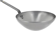 Wok in Acciaio di Carbone - Piatto da Cottura per Induzione - 5618.28