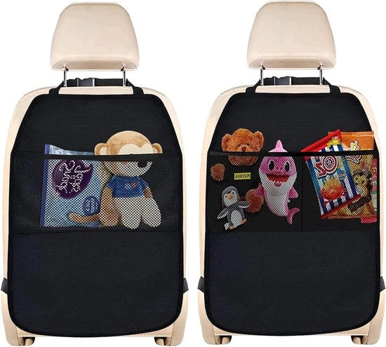 Set di protezione e organizzatore per sedili auto per bambini - 2 pezzi