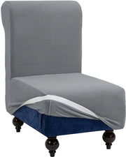 Sedile per Bancone Senza Braccio Elastico - Sedile 1-Persona - Hoes Antiscivolo - Tessuto Comfort - Pieghevole - Idrorepellente - Sedile di Copertura per Bancone