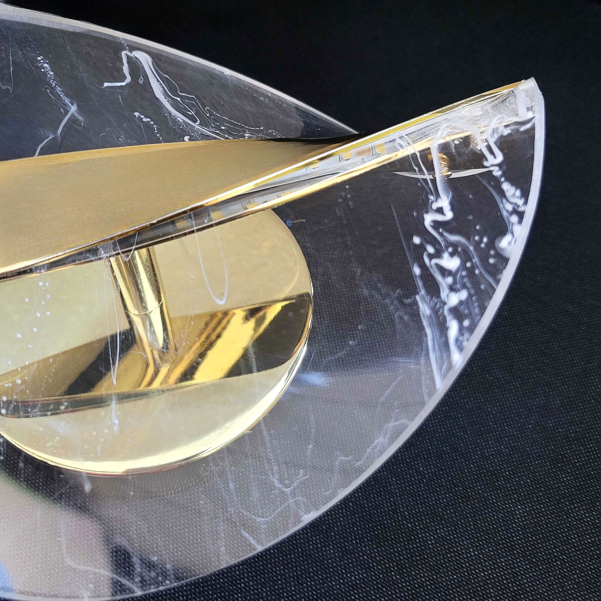 Lampada Da Parete Led G128-w Gold