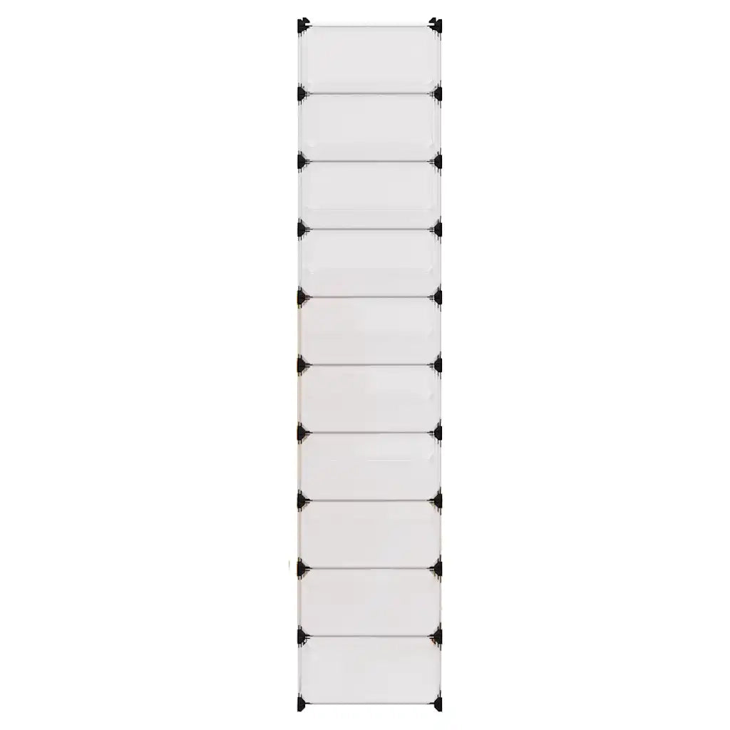 Scarpiera Modulare a 10 Scomparti Bianca cod mxl 50848