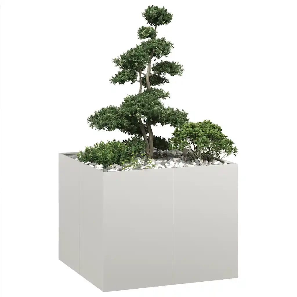 Fioriera 100x100x80 cm in Acciaio Inox 860826