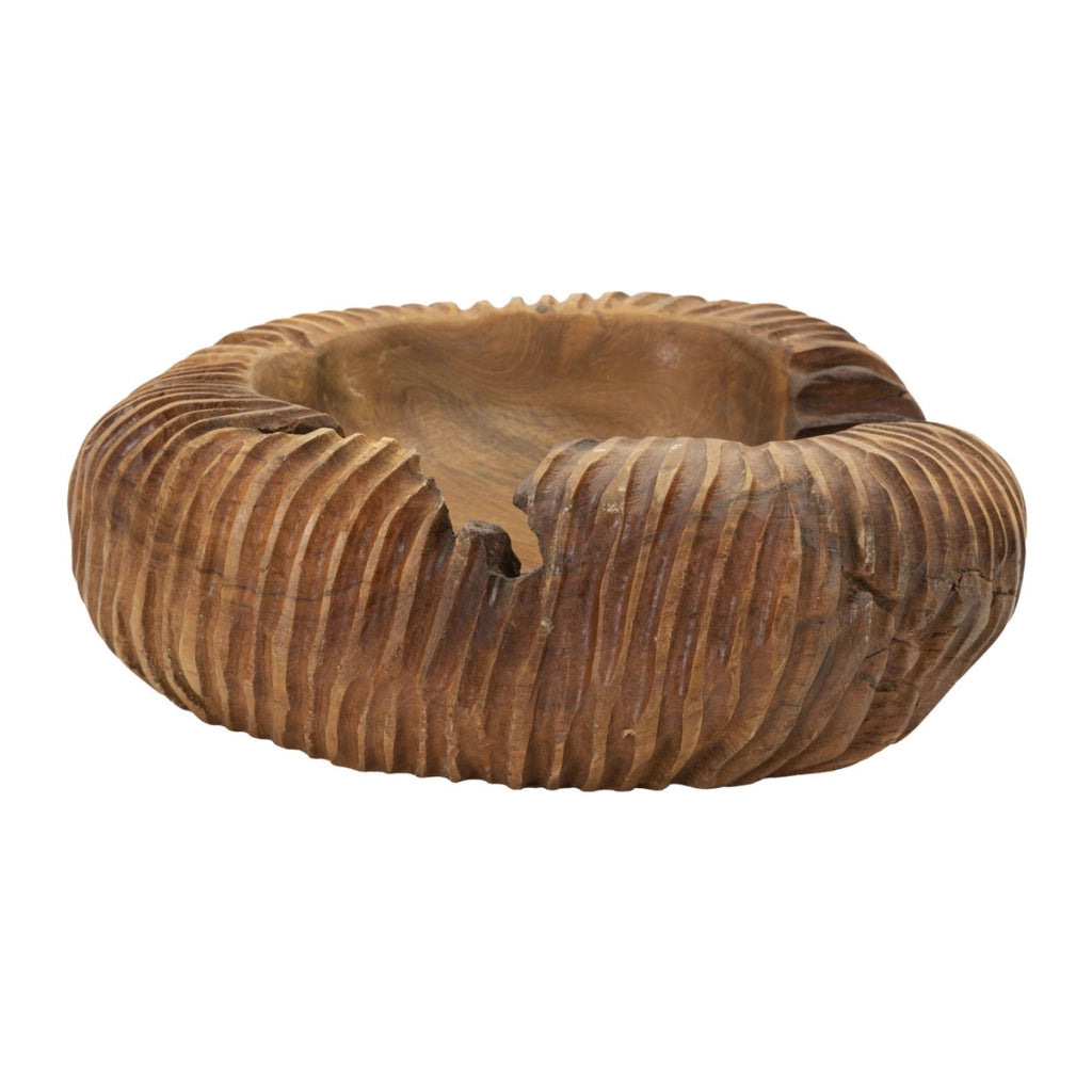 Vassoio Natura 15, Marrone, Legno, 37x40x16 cm