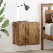Mobile TV da parete-Mobile TV a Muro-Credenza TV Legno vecchio 40,5x30x40cm