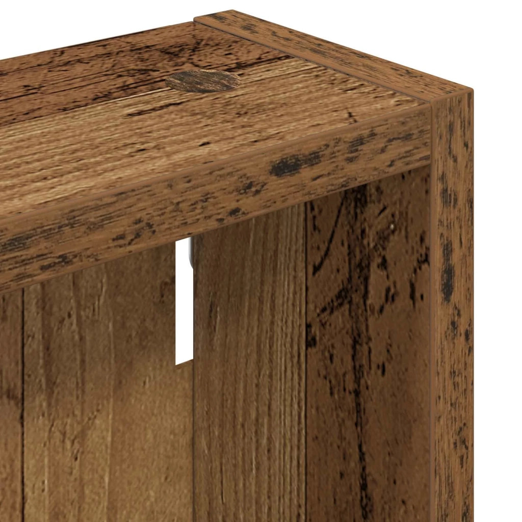 Armadio da Bagno | Mobile da Bagno a muro Legno vecchio 40 x 10 x 50 cm