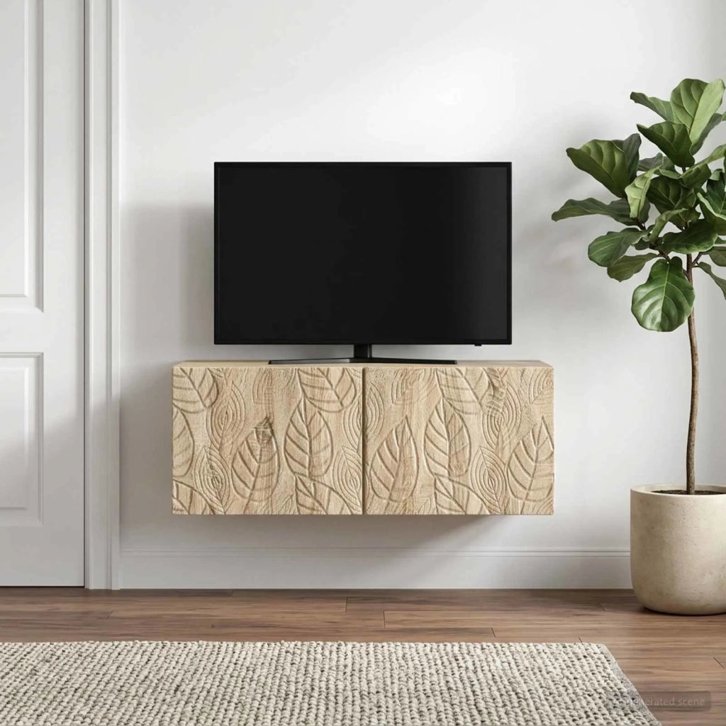Mobile Porta TV da Muro 98 x 41 x 30 cm Rovere Sonoma 898867