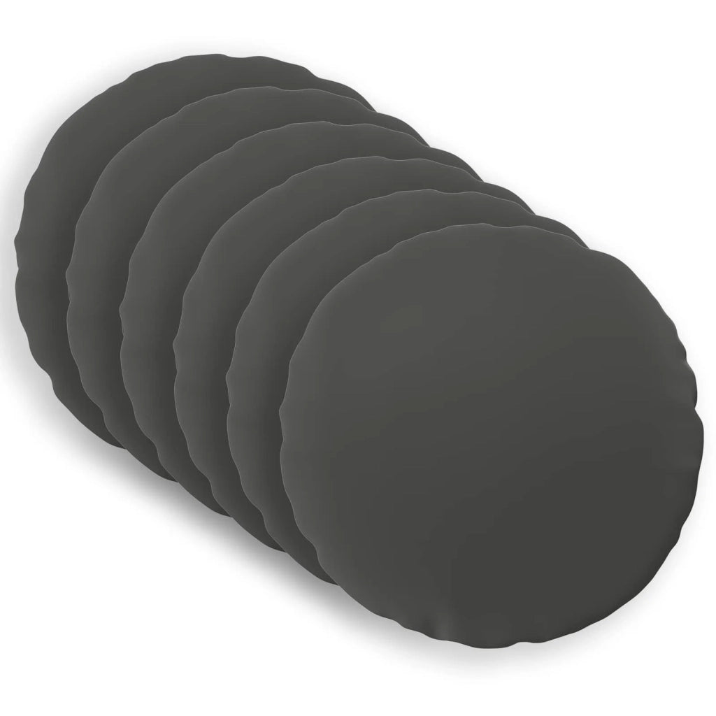 Federa 6 pcs HEERLEN Antracite Ø 30 cm Poliestere 922016