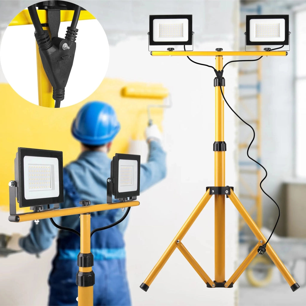 Alogeno Led Su Treppiede Rsl005-2x50n