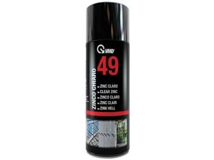 ZINCO CHIARO SPRAY ML.400 49- - ml.400 in bomboletta spray - 12 pezzi VMD
